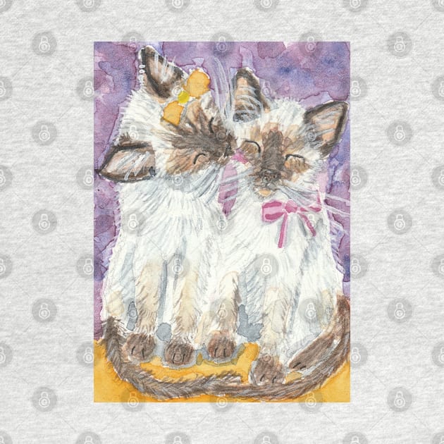 siamese kittens by SamsArtworks